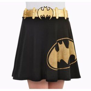 Amscan Batgirl Skirt Adult Women's Black Batman Halloween Costume Size Medium